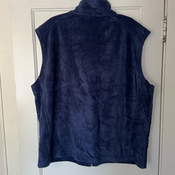 Columbia Fleece Vest - XXL - Blue - New with Tags - Picture 4 of 5